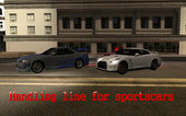 Handling line for Sportscars