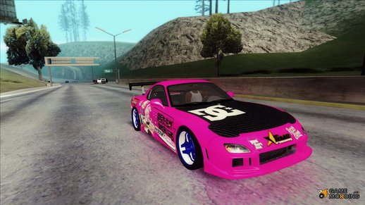 GTA San Andreas Mazda RX-7-Itasha Mod - GTAinside.com