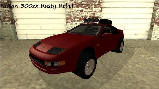 Nissan 300zx Rusty Rebel