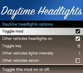 Daytime Headlights 1.3 [NEW]