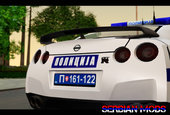 Nissan GTR Policija