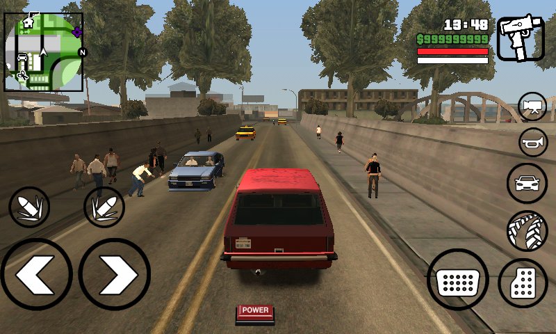 Download Ability to customize traffic for GTA San Andreas (iOS, Android)