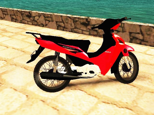 GTA San Andreas Honda Wave 2014 Mod - GTAinside.com