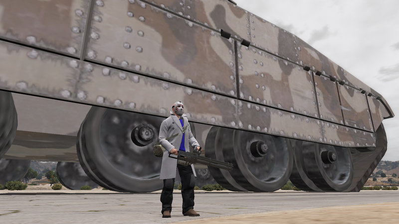 GTA V Mods - Tanque de Guerra Gigante 