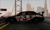 Mitsubishi Lancer Evo IX MR w/ Tobiichi Origami Itasha