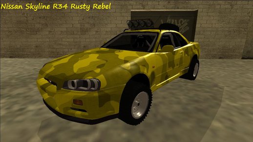 Nissan Skyline R34 Rusty Rebel