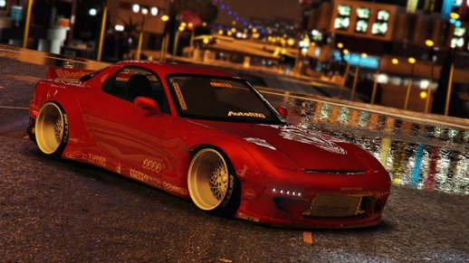 Mazda RX7 Rocket Bunny [Add-On / Replace +Template]