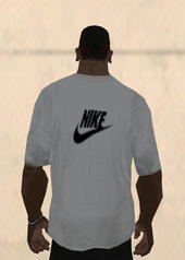 Nike T-shirt White Black