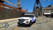 NYPD 2016 Ford Police Interceptor Utility