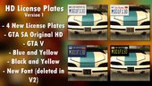 HD License Plates V2