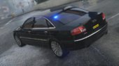 Audi A8 W12 Politie