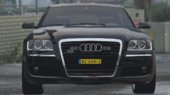 Audi A8 W12 Politie