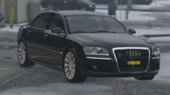 Audi A8 W12 Politie