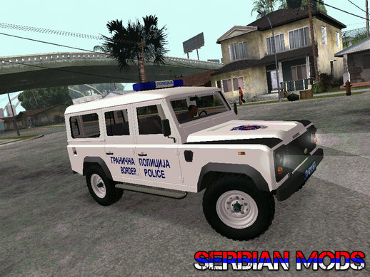 Land Rover Serbian Border Police