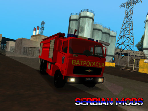 FAP Serbian Fire Truck