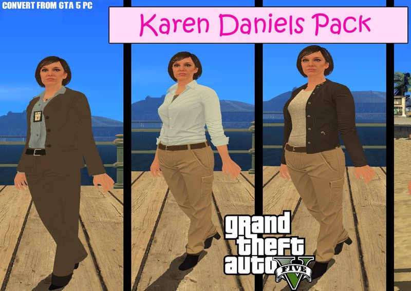 Karen Daniels, GTA Wiki