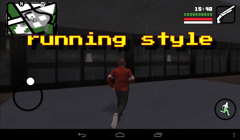 GTA San Andreas GTA IV Real Animations Mod for GTA SA Mobile Mod -  