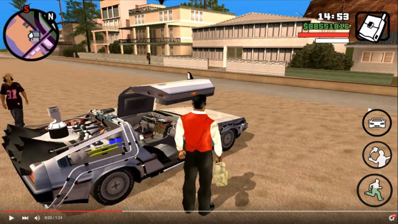 GTA San Andreas Back To the Future Mod Pack for Android V1 ...