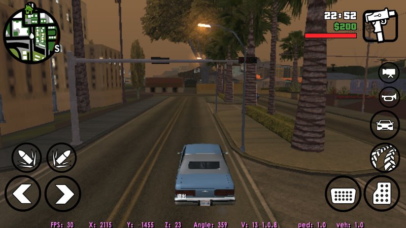 GTA San Andreas GTA SA Parameter Show for Mobile Mod - GTAinside.com