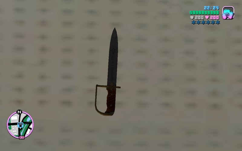 GTA V Antique Cavalry Dagger for GTA Vice City