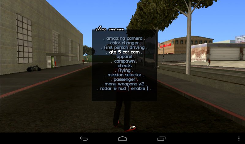 GTA San Andreas Cheat Codes Textfile Mod