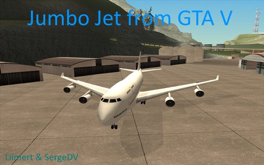 GTA V Jumbo Jet V 1.0