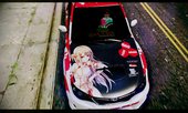 Subaru Impreza STI 2010 [Itasha Asuna (SAO)]