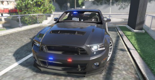 Unmarked Mustang GT500