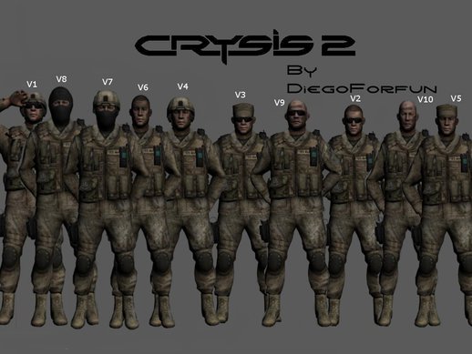 Crysis 2 Us Soldier pack Bodygroup A