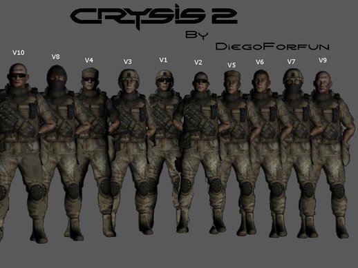 Crysis 2 Us Soldier pack Bodygroup B