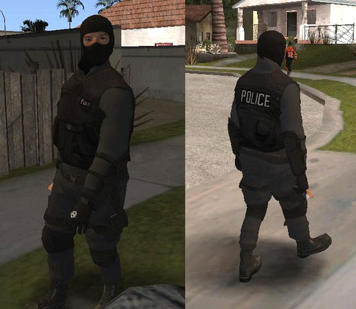 GTA V S.W.A.T. Police ped