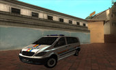 Mercedes Benz Vito Romania Police