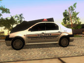 Dacia Logan Romania Police