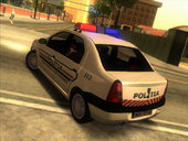 Dacia Logan Romania Police