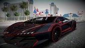 GTA V Zentorno Tron Paintjob