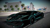 GTA V Zentorno Tron Paintjob