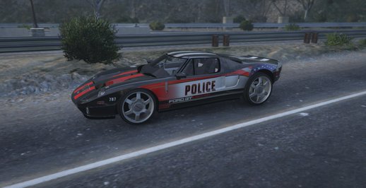 Ford GT Police Car