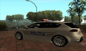 Seat Leon Cupra Romania Police