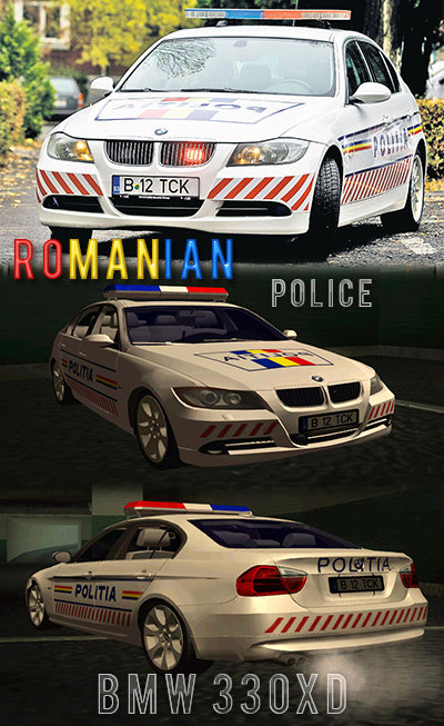 BMW 330XD Romania Police