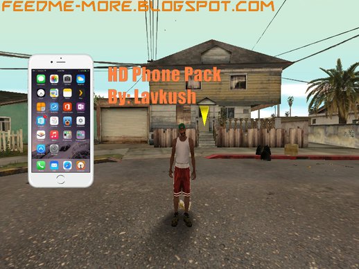 HD Phone pack For GTA V Hud