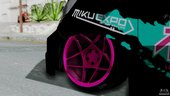 Toyota Vellfire Miku Pocky Exhaust v2 FIX