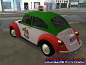 Volkswagen Beetle Pizza