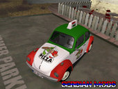 Volkswagen Beetle Pizza