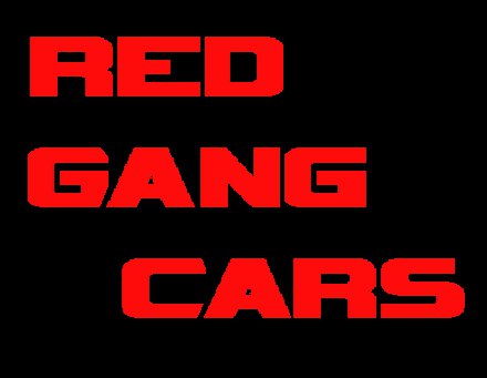 RED GANG CAR and PED