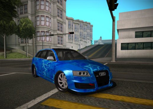 Audi RS6 Avant Blue Star Badgged