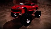 2012 Dodge SRT Viper GTS Monster Truck