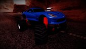 2012 Dodge SRT Viper GTS Monster Truck