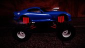 2012 Dodge SRT Viper GTS Monster Truck