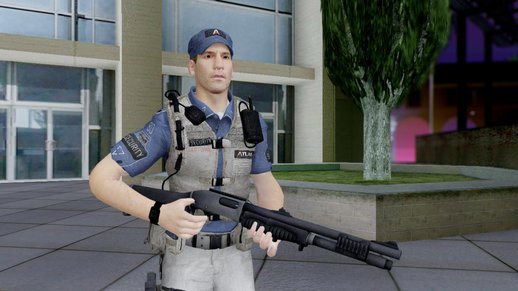 COD AW Jon Bernthal Security Guard