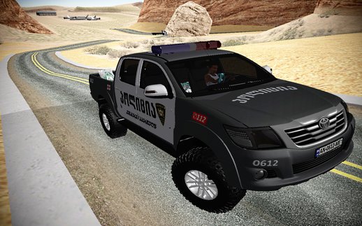 GEORGIA Toyota Hilux 4WD 2015 Police